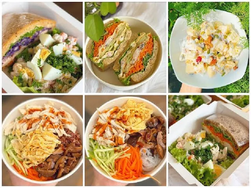 cac mon an healthy